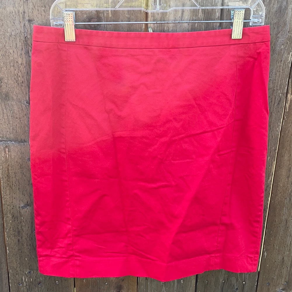 Express women’s red casual skirt size 8